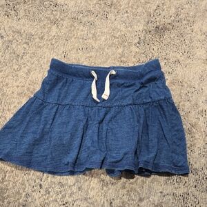 Cat & Jack Blue Skirt with White Drawstring
